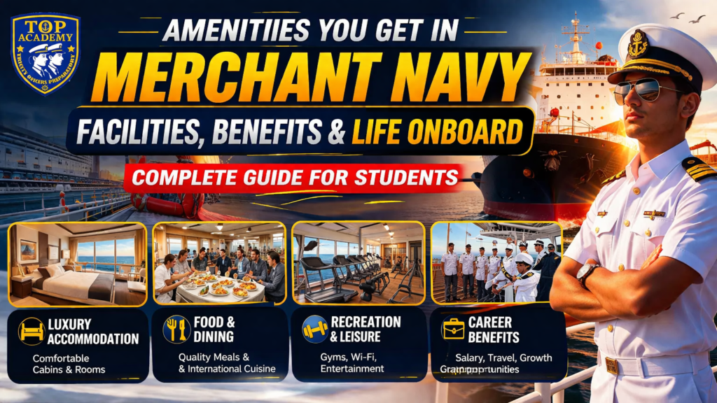 Amenities You Get in Merchant Navy: Facilities, Benefits, and Life Onboard