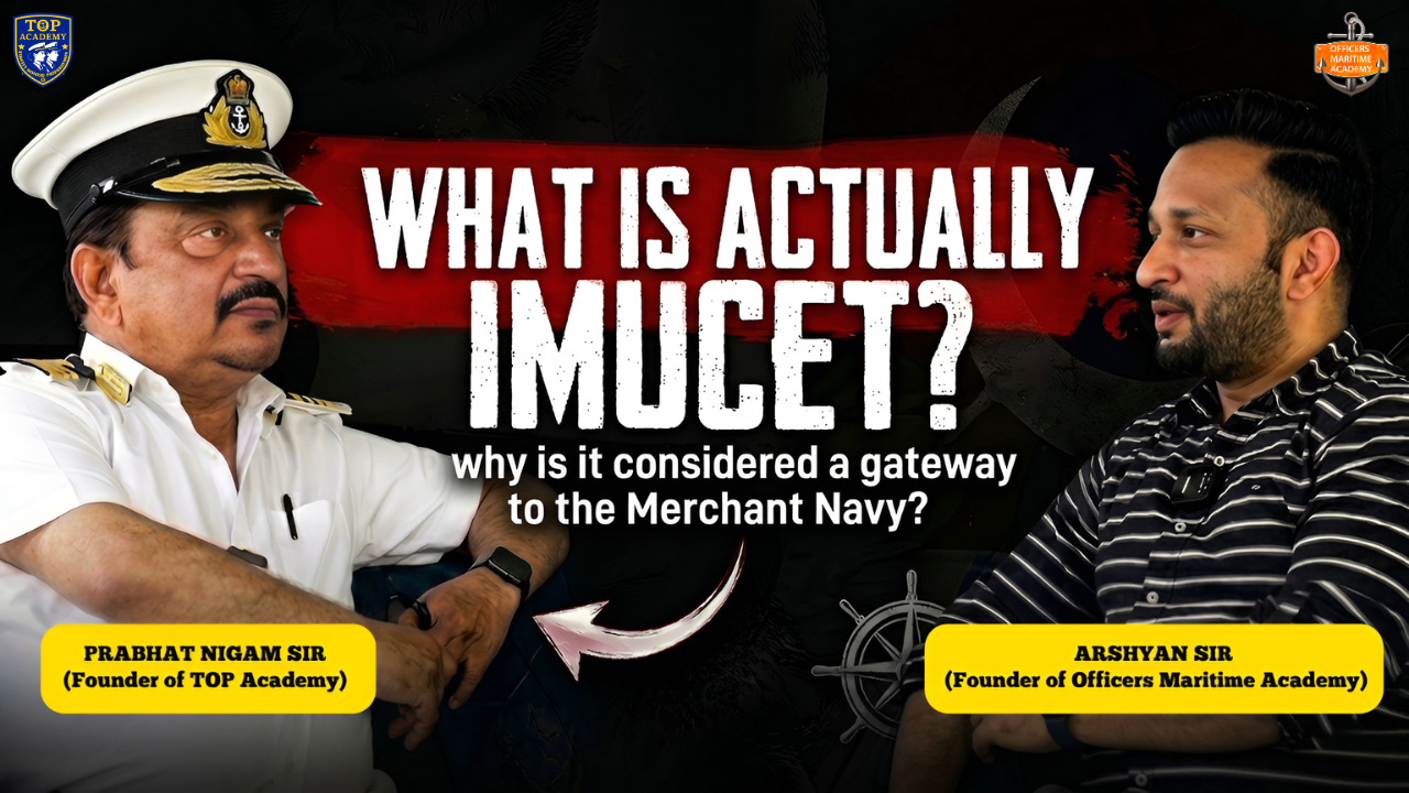 What is actually IMUCET ? why is it considered a gateway to the Merchant Navy?